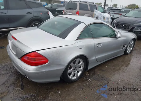 2003 Mercedes-Benz Sl 500 z USA, uszkodzony, nr VIN WDBSK75F73F053366